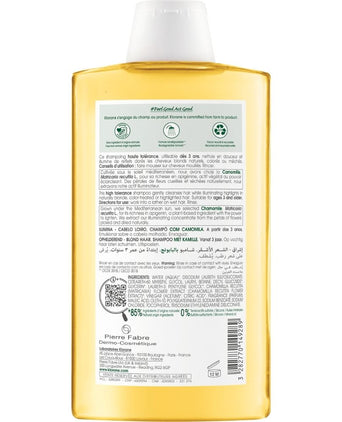 Klorane Shampoo für blonde Strähnchen Kamille (400 ml)